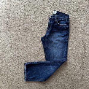 Aeropostale Jeans Men's 28x27 Straight Leg Denim Blue Medium Wash Stretch Cotton